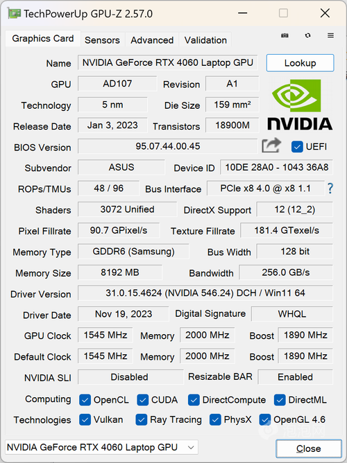 首台酷睿Ultra9+RTX4060 全能AI轻薄本 华硕无畏Pro15 2024评测  第21张