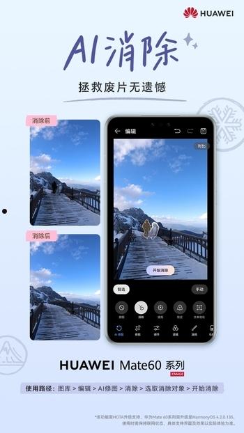 华为Mate 60系列影像免费升级：产品更香了