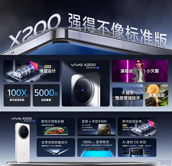 4299元起！vivo X200/Pro/Pro mini全方位对比：一文看懂三款机型差异  第2张