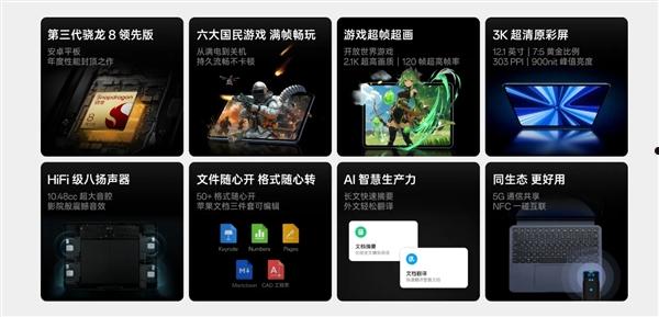 OPPO首款Pro级平板！OPPO Pad 3 Pro正式发布：3299元起  第2张