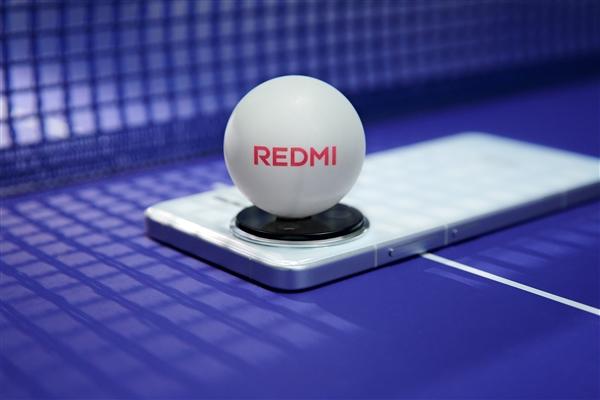 樊振东携REDMI K80海报霸气亮相！雷军：当红不让  第2张