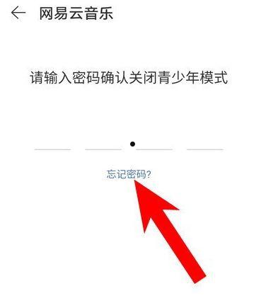 怎么找回网易云音乐青少年模式密码 网易云音乐青少年模式密码找回方法【详解】  第4张