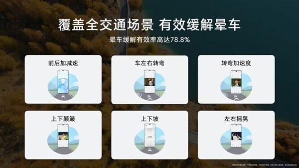 告别玩手机晕车！荣耀300系列全球首发360度全场景晕动舒缓显示  第3张