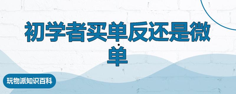 初学者买单反还是微单