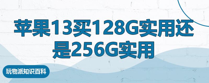 苹果13买128g实用还是256g实用  第1张