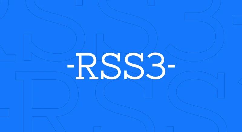 RSS3是什么  第1张